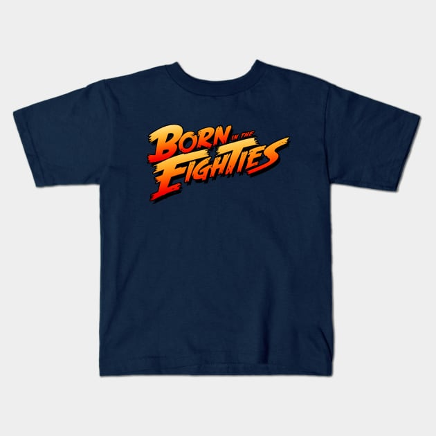 Born in the Eighties Kids T-Shirt by Melonseta